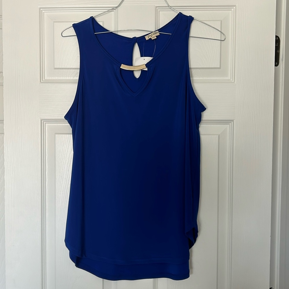 Blouse - Royal Blue Tank top